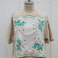 My Grandma's Hanky Tee in Tan