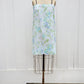 Pillow Case Dress Blue Flowers