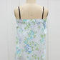 Pillow Case Dress Blue Flowers
