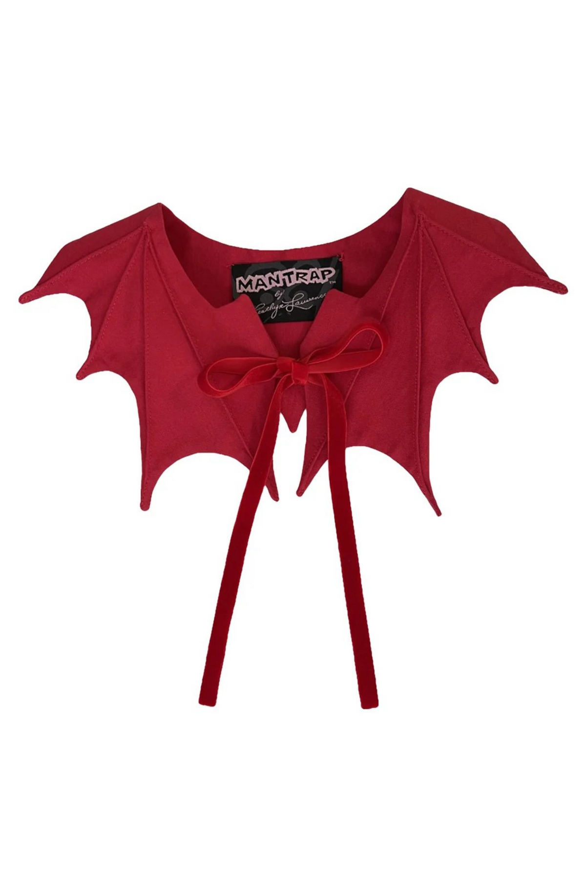 The Bat Collar in Red