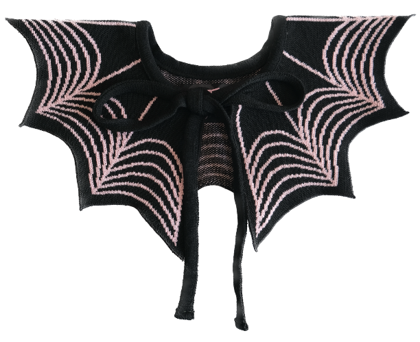 The Pink Spiderweb Collar